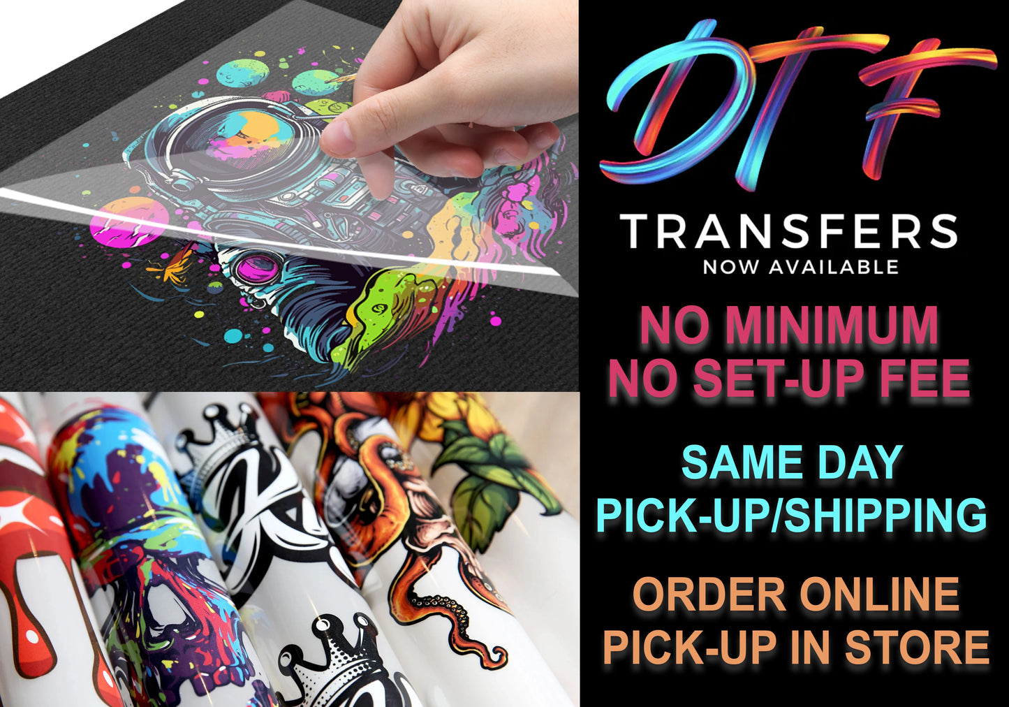 DTF Gang Sheet Online Builder DTF film type Gold