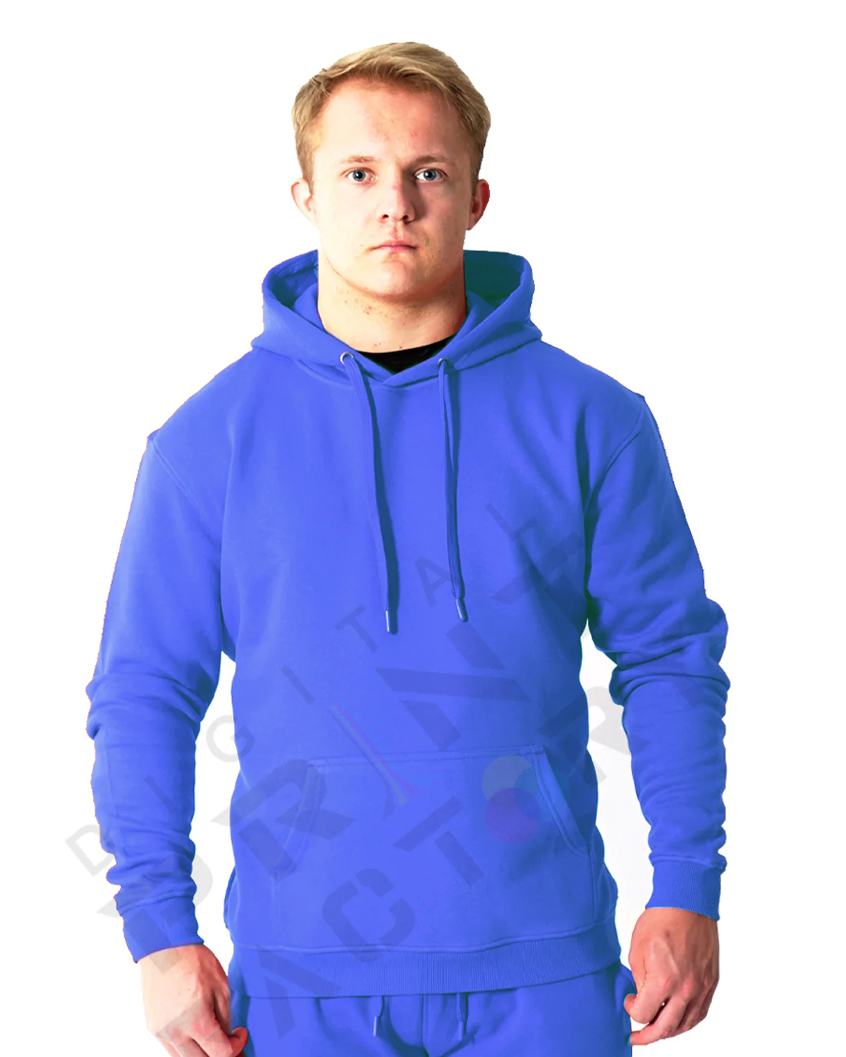 UBA Unisex 10oz Ecosmart 60/40 Pullover Hooded Sweatshirt.